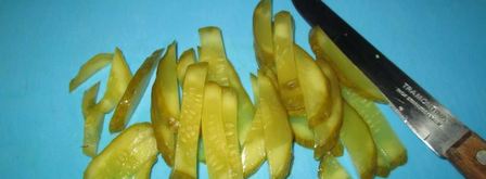 азу из свинины с солеными огурцами. Шаг 6