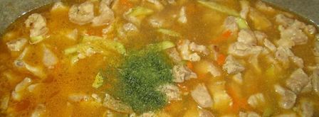 азу из свинины с солеными огурцами. Шаг 7