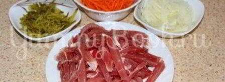 азу из свинины. Шаг 3