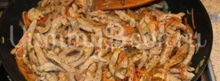 азу из свинины. Шаг 7