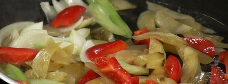 азу из утки. Шаг 3