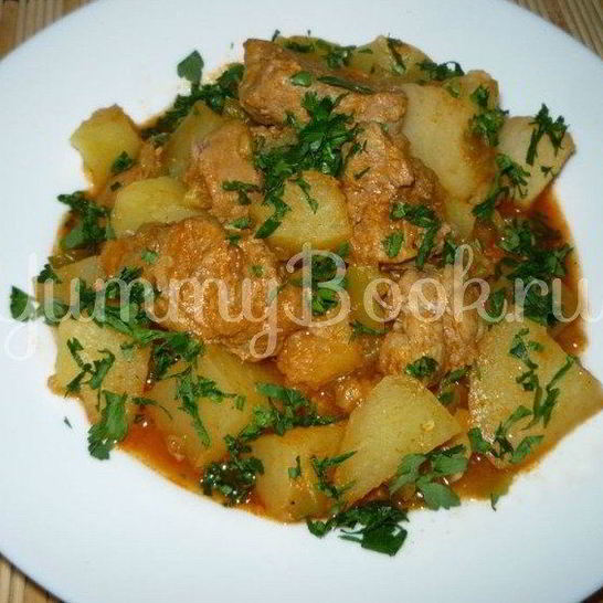 Рецепт азу по-домашнему из мультиварки