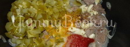 азу по-домашнему из мультиварки. Шаг 4