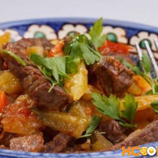 Рецепт азу по-татарски из говядины