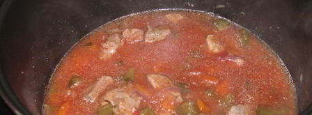 азу по-татарски в мультиварке. Шаг 14