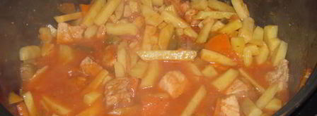 азу по-татарски в мультиварке. Шаг 16