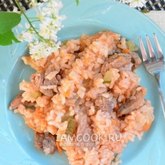 Рецепт азу с рисом