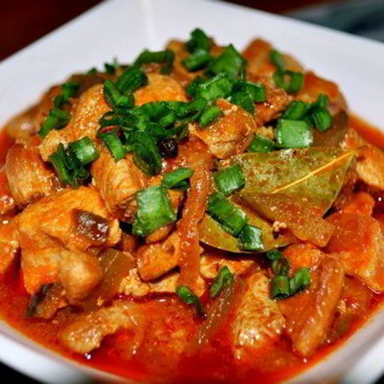 Рецепт классического азу из свинины