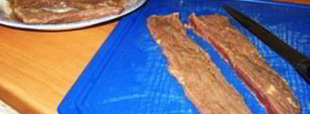 бастурма из свинины в духовке. Шаг 3