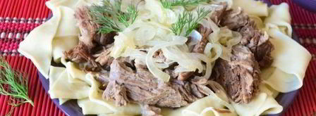 бешбармак из говядины. Шаг 14