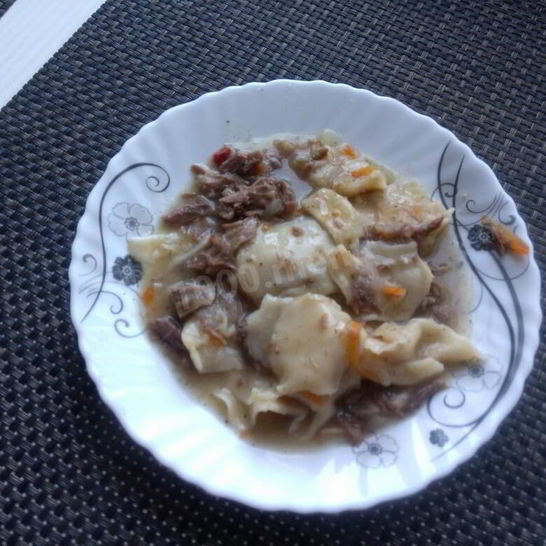 Рецепт бешбармака из мяса