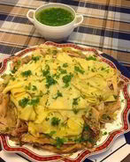 Бешбармак с курицей