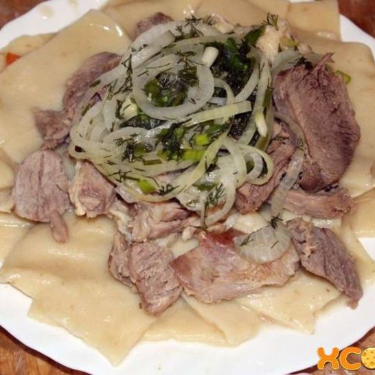 Рецепт бешбармака в мультиварке