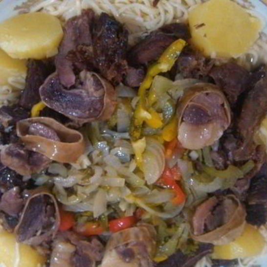 Рецепт еврейского бешбармака