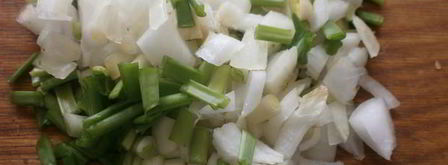 блинная лапша с грибами. Шаг 3