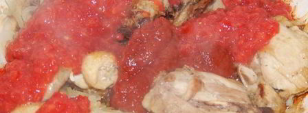 чахохбили из курицы по-батумски. Шаг 4