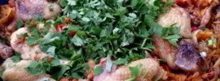 чахохбили из курицы по-грузински. Шаг 9