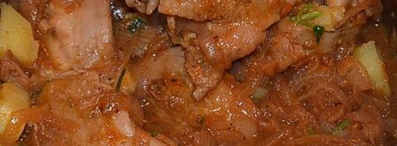 чахохбили из курицы с картошкой. Шаг 15