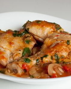 Чахохбили из курицы с помидорами