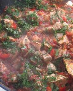 Чахохбили из курицы