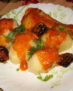 Чахохбили с черносливом