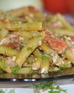 Чахохбили с фасолью