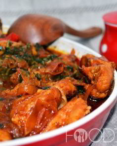 Чахохбили с картошкой