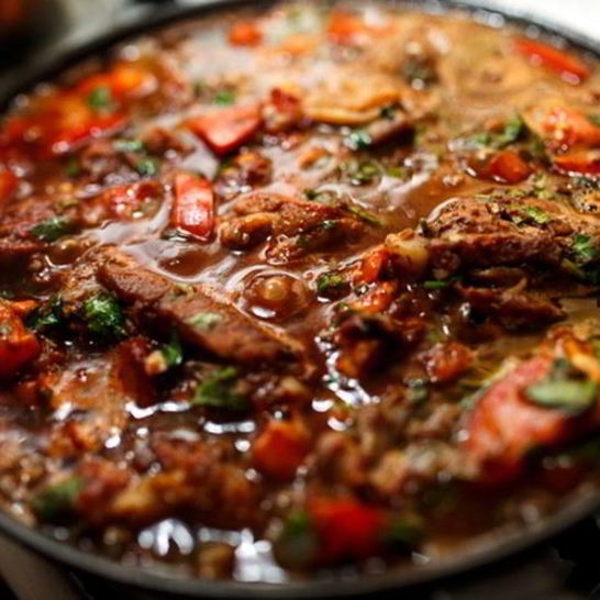 Рецепт чахохбили с курицей и картофелем