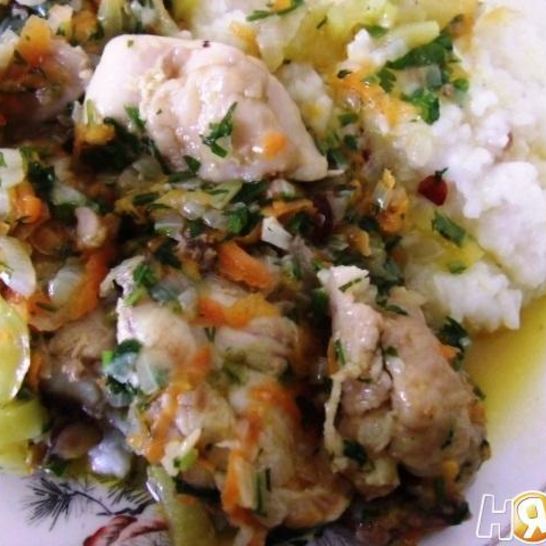 Рецепт чахохбили с овощами