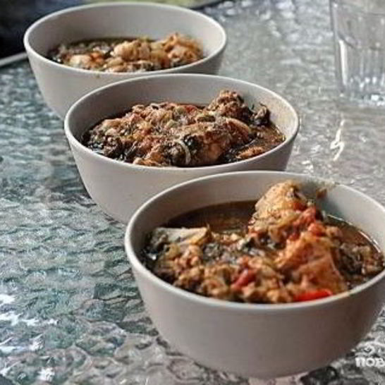 Рецепт чахохбили в казане