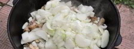 чахохбили в казане. Шаг 6