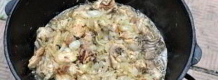 чахохбили в казане. Шаг 7