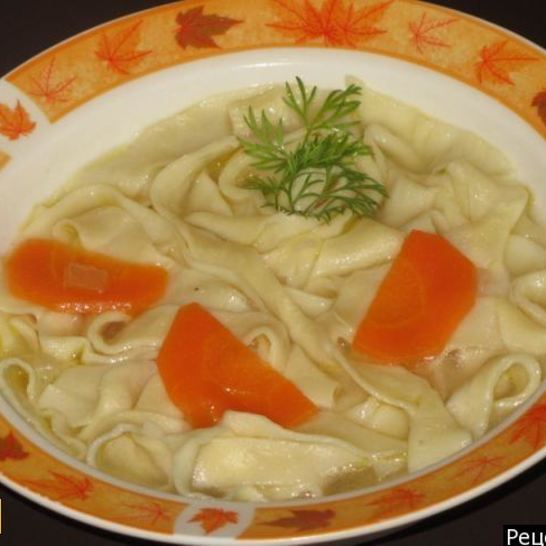 Рецепт домашней лапши