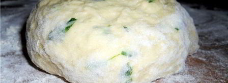 домашняя зеленая лапша. Шаг 3