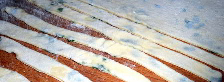 домашняя зеленая лапша. Шаг 4