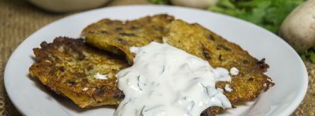 драники с грибами. Шаг 10