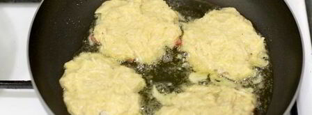 драники с колбасой. Шаг 7