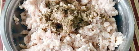 драники с куриным фаршем. Шаг 6