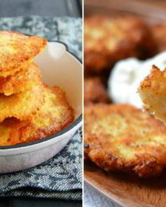 Драники с квашеной капустой