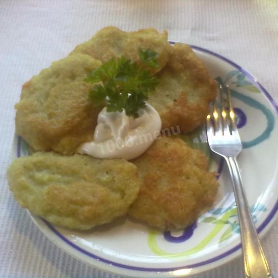 Рецепт драников с манкой