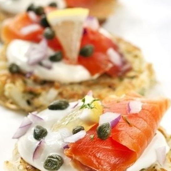 Рецепт драников с морепродуктами