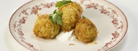 драники с мясной начинкой. Шаг 6