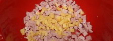 драники с ветчиной. Шаг 3