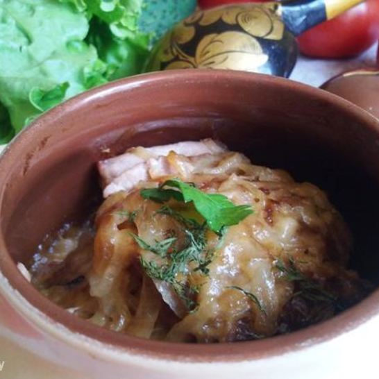 Рецепт драников в горшочках