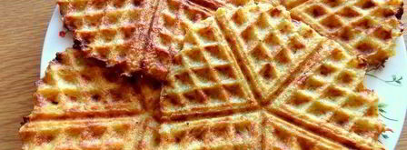 драники в вафельнице. Шаг 14