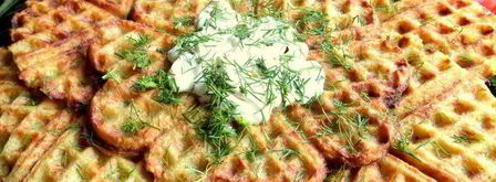 драники в вафельнице. Шаг 16