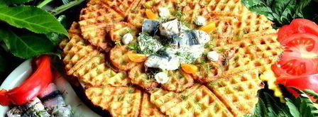 драники в вафельнице. Шаг 21