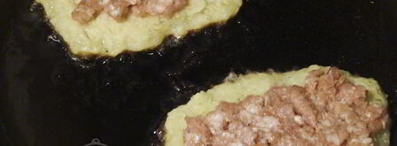 картофельные драники с мясом. Шаг 10