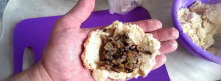 картофельные колдуны с грибами. Шаг 5