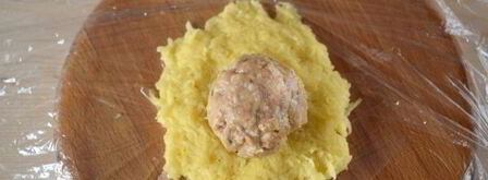 колдуны из картофеля с фаршем в духовке. Шаг 13